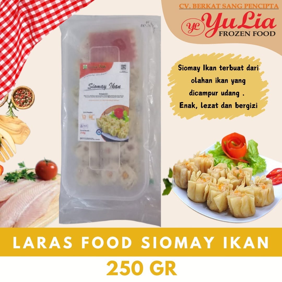LARAS FOOD SIOMAY IKAN 250 GR (20)