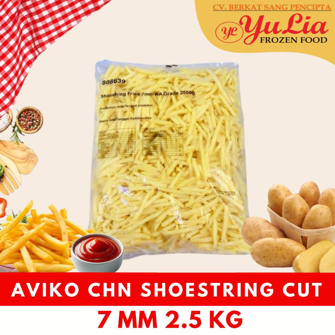 AVIKO CHN SHOESTRING CUT 7 MM 2.5 KG (4)