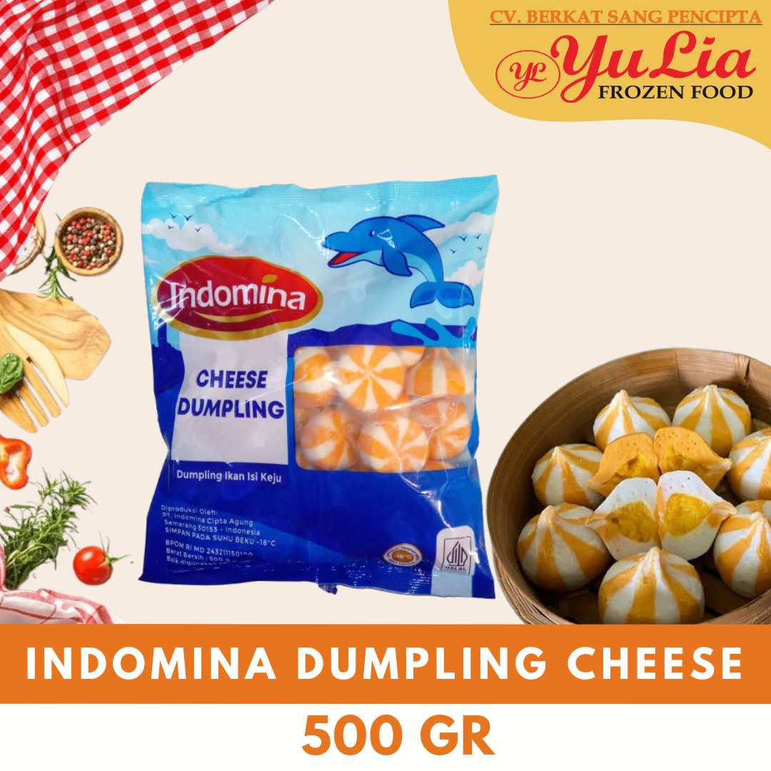 INDOMINA DUMPLING CHEESE 500GR (20)