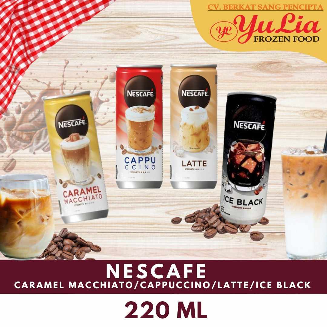 NESCAFE  ICE BLACK  220 ML (24)