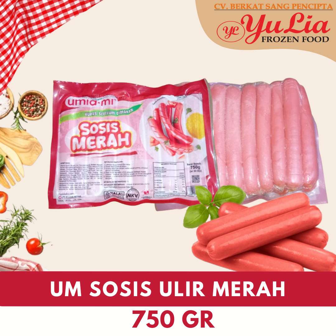 UM SOSIS ULIR MERAH 750 GR (12)