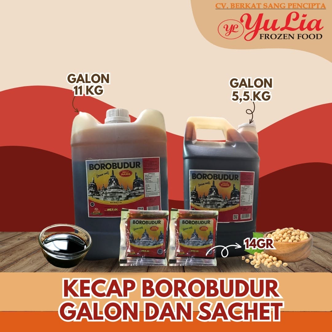 KECAP BOROBUDUR GALON 5,5KG