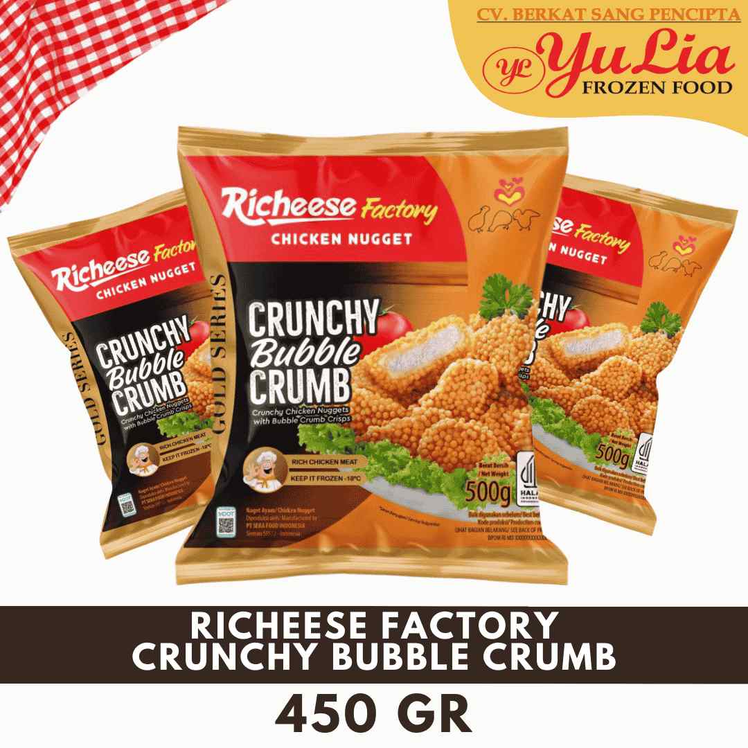 RICHEESE FACTORY CRUNCHY BUBBLE CRUMB 450 GR (12)