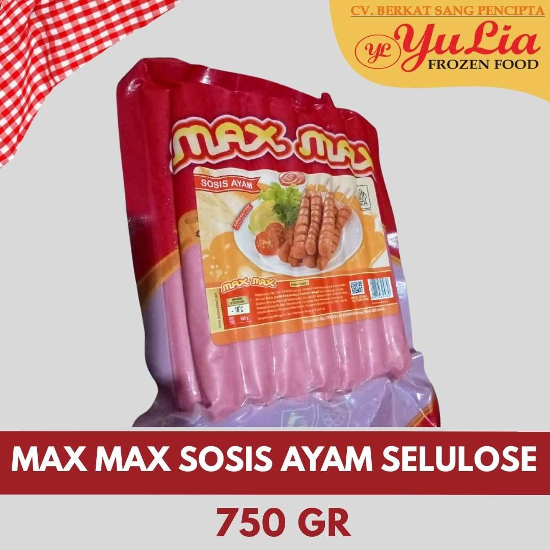 MAX MAX SOSIS AYAM SELULOSE 750 GR (13)
