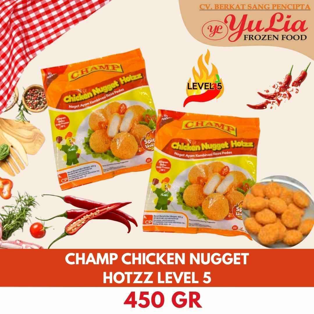 CHAMP CHICKEN NUGGET HOTZZ LEVEL 5 450 GR (12)