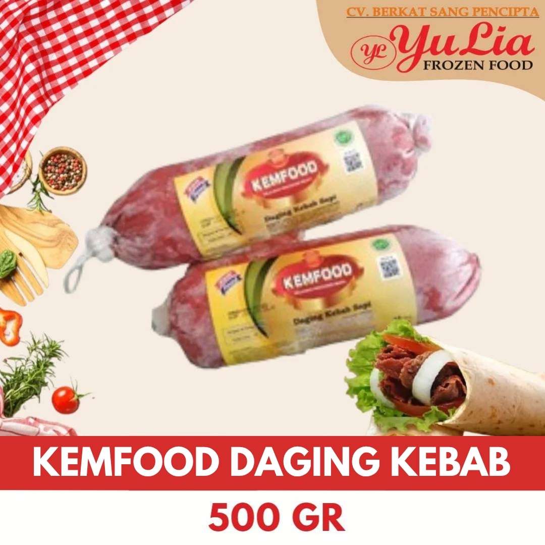 KEMFOOD DAGING KEBAB 500 GR (10)