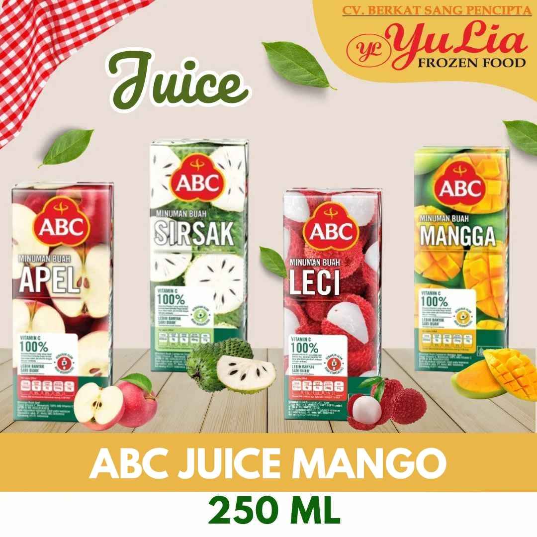 ABC JUICE MANGO 250 ML (24)