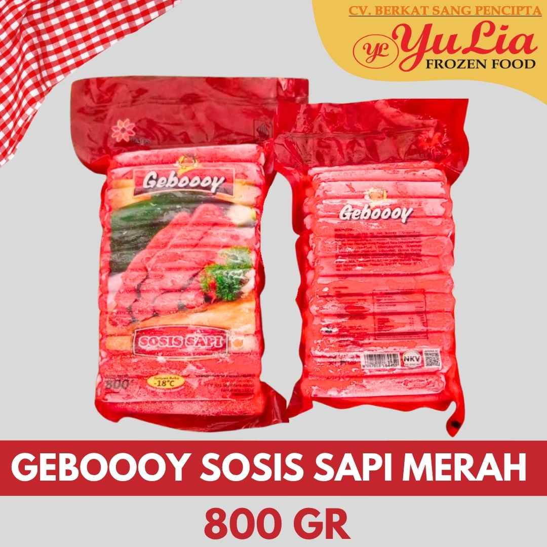 GEBOOOY SOSIS SAPI MERAH 800 GR (12)