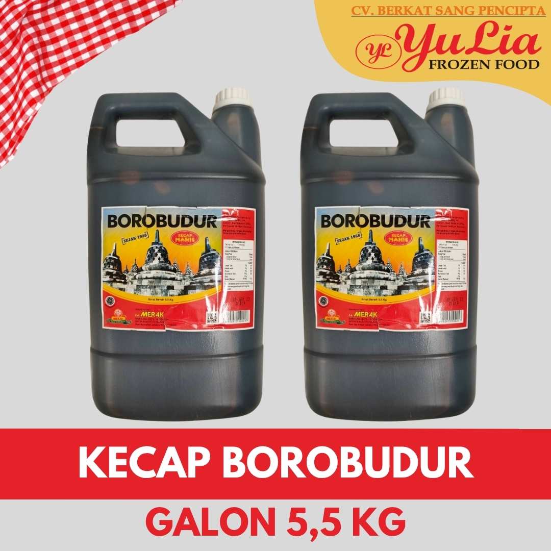 KECAP BOROBUDUR GALON 5,5 KG