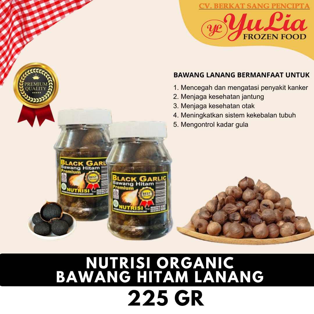 NUTRISI ORGANIC BAWANG HITAM LANANG 225 GR (10)