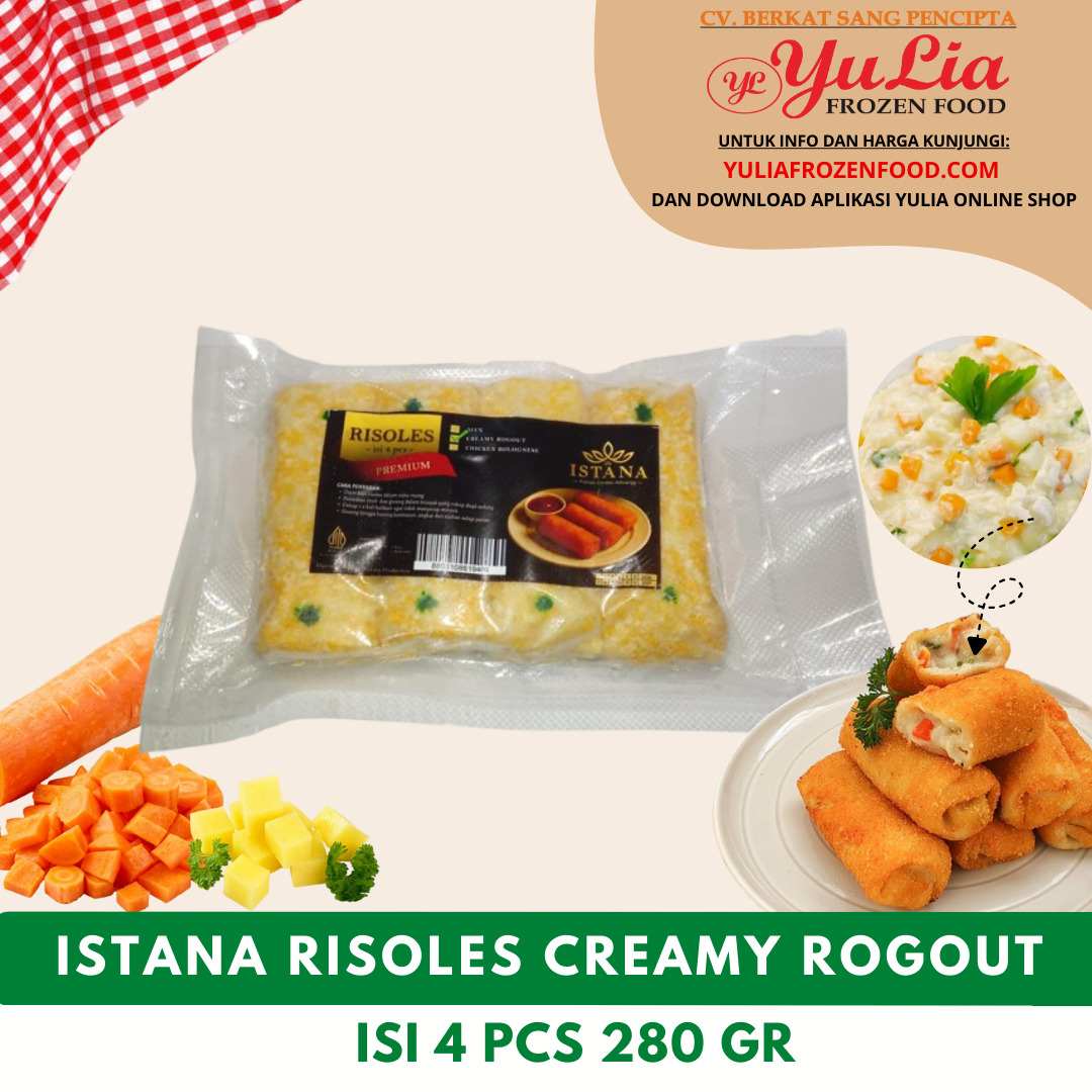 ISTANA RISOLES CREAMY ROGOUT ISI 4 PCS 280 GR (10)