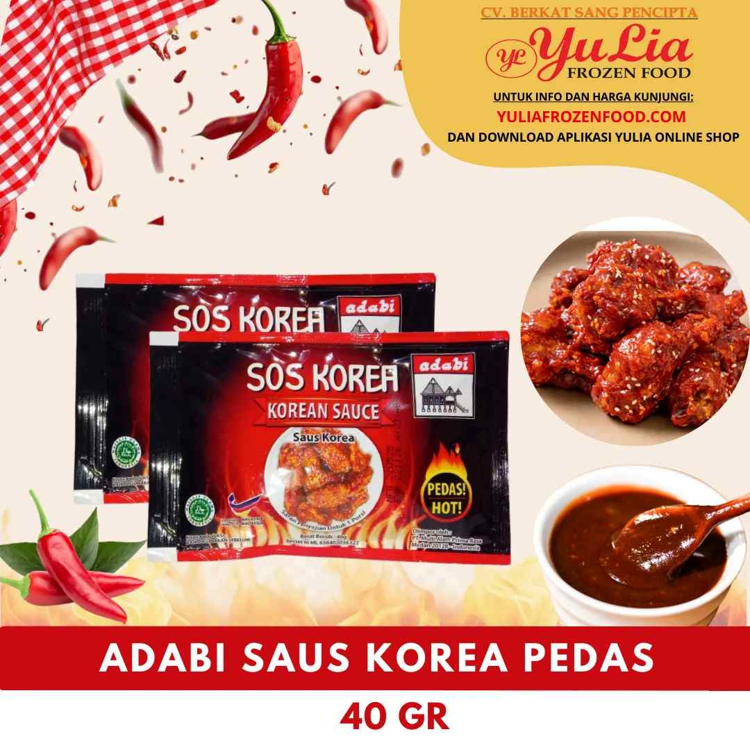 ADABI SAUS KOREA PEDAS 40 GR (144)