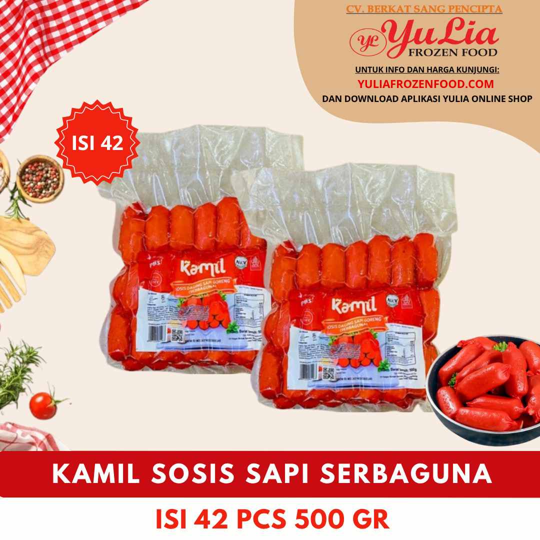 KAMIL SOSIS SAPI SERBAGUNA ISI 42 PCS 500 GR (20)