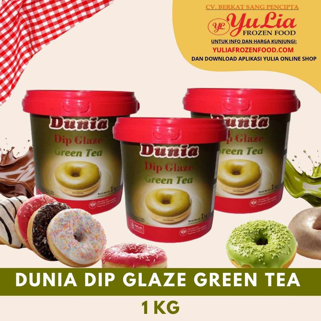 DUNIA DIP GLAZE GREEN TEA 1 KG (6)