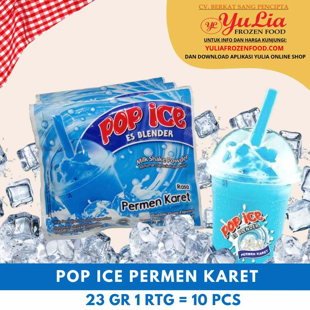 POP ICE PERMEN KARET 23 GR 1 RTG = 10 PCS (5)