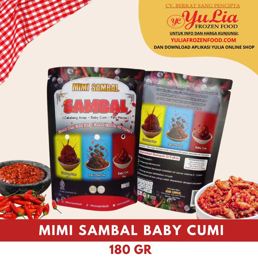 MIMI SAMBAL BABY CUMI 180 GR (12)