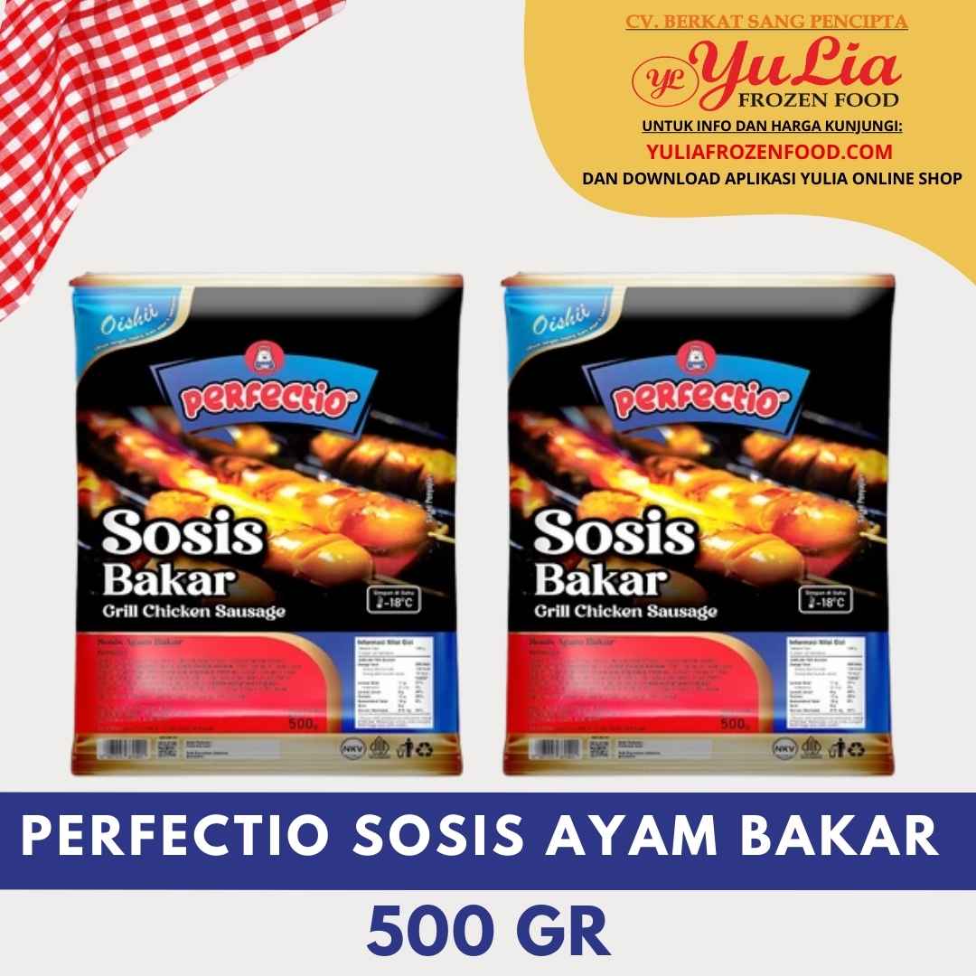 PERFECTIO SOSIS AYAM BAKAR 500 GR (14)