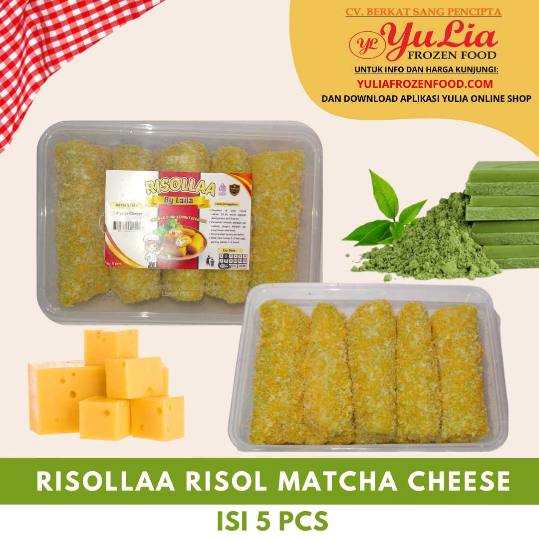 RISOLLAA RISOL MATCHA CHEESE ISI 5 PCS (10)