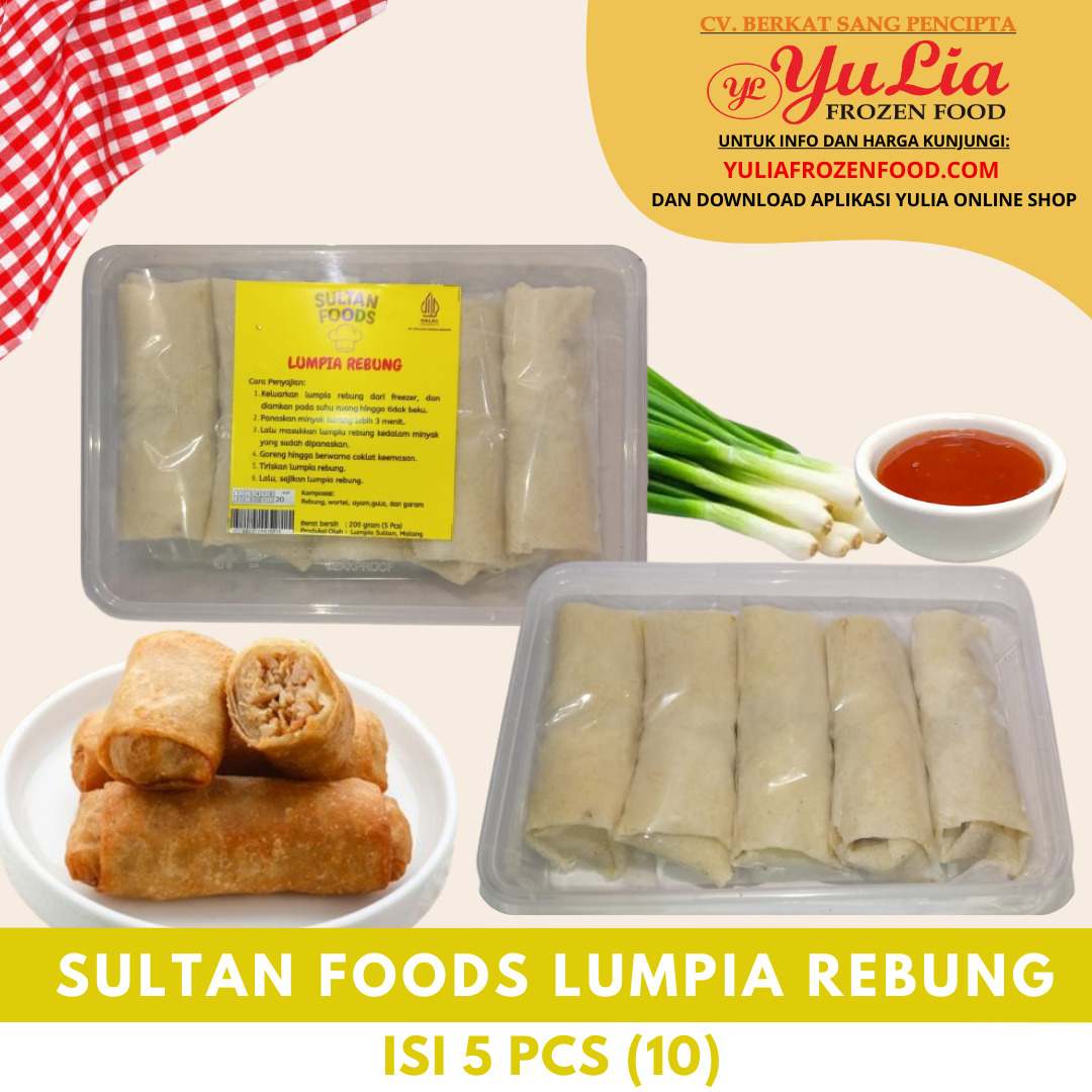 SULTAN FOODS LUMPIA REBUNG ISI 5 PCS (10)