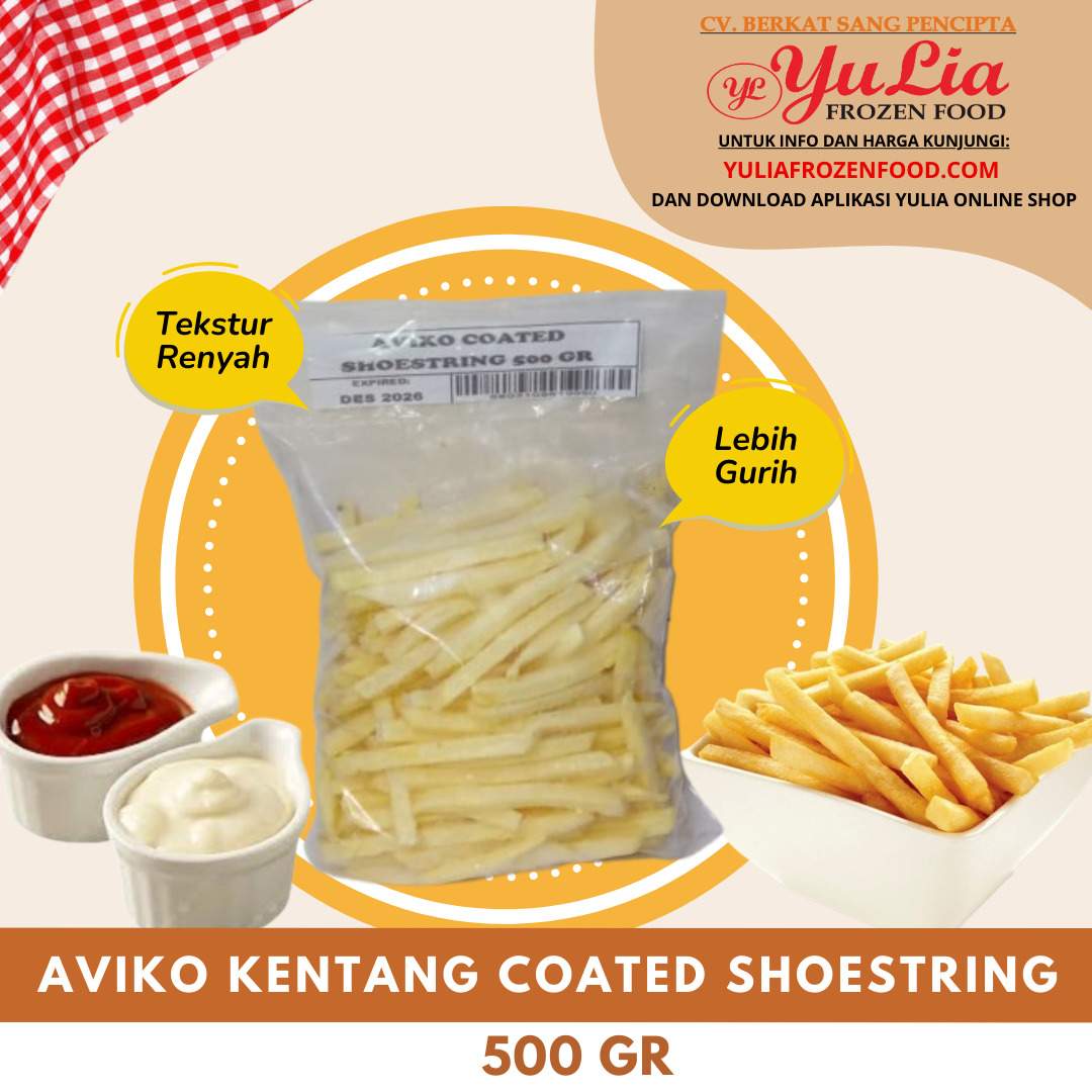 AVIKO KENTANG COATED SHOESTRING 500 GR (10)