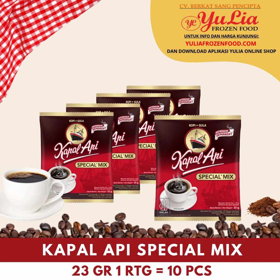 KAPAL API SPECIAL MIX 23 GR 1 RTG = 10 PCS (12)