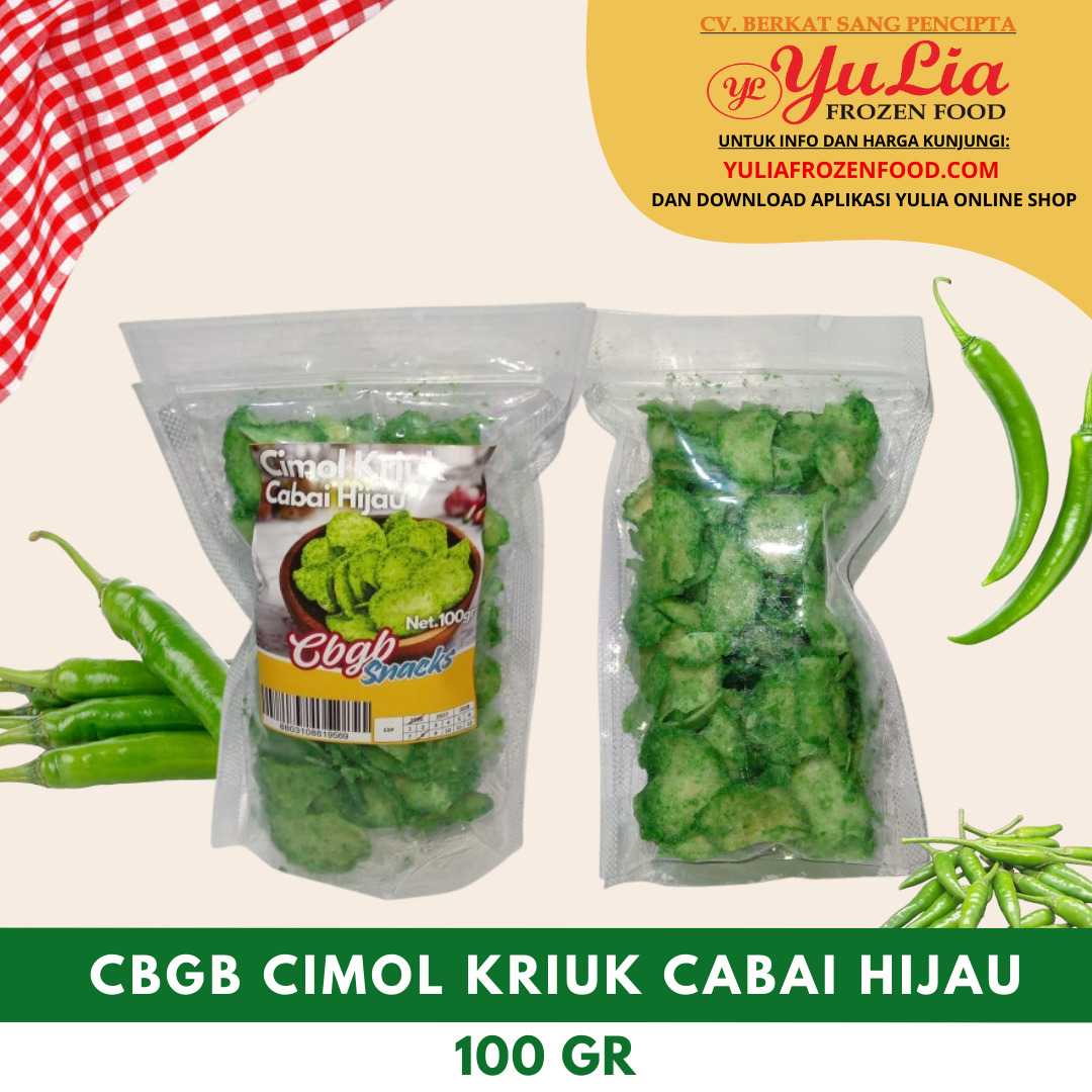 CBGB CIMOL KRIUK CABAI HIJAU 100 GR (10)
