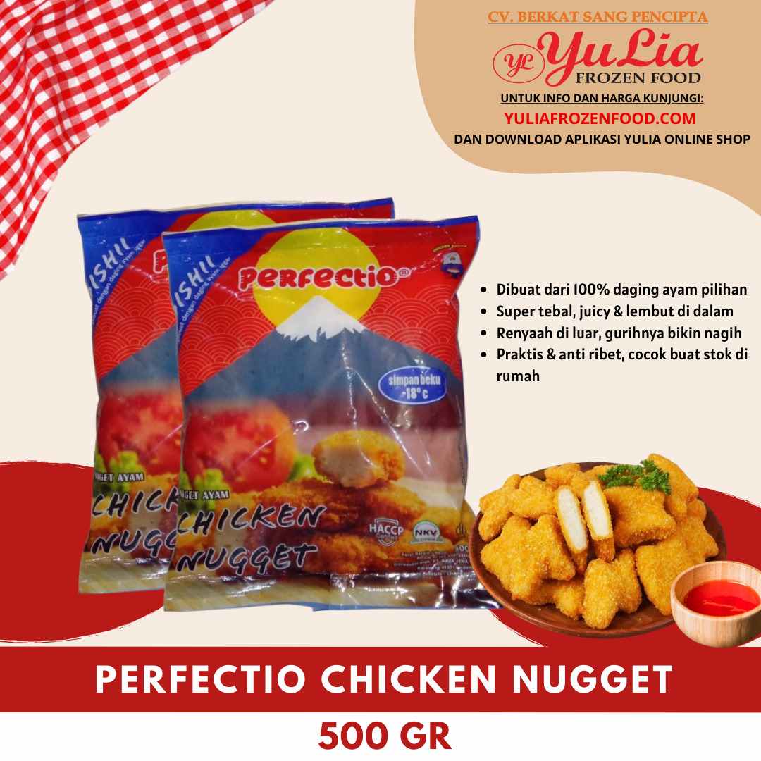 PERFECTIO CHICKEN NUGGET 500 GR (10)