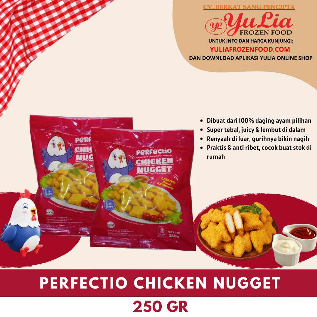 PERFECTIO CHICKEN NUGGET 250 GR (20)