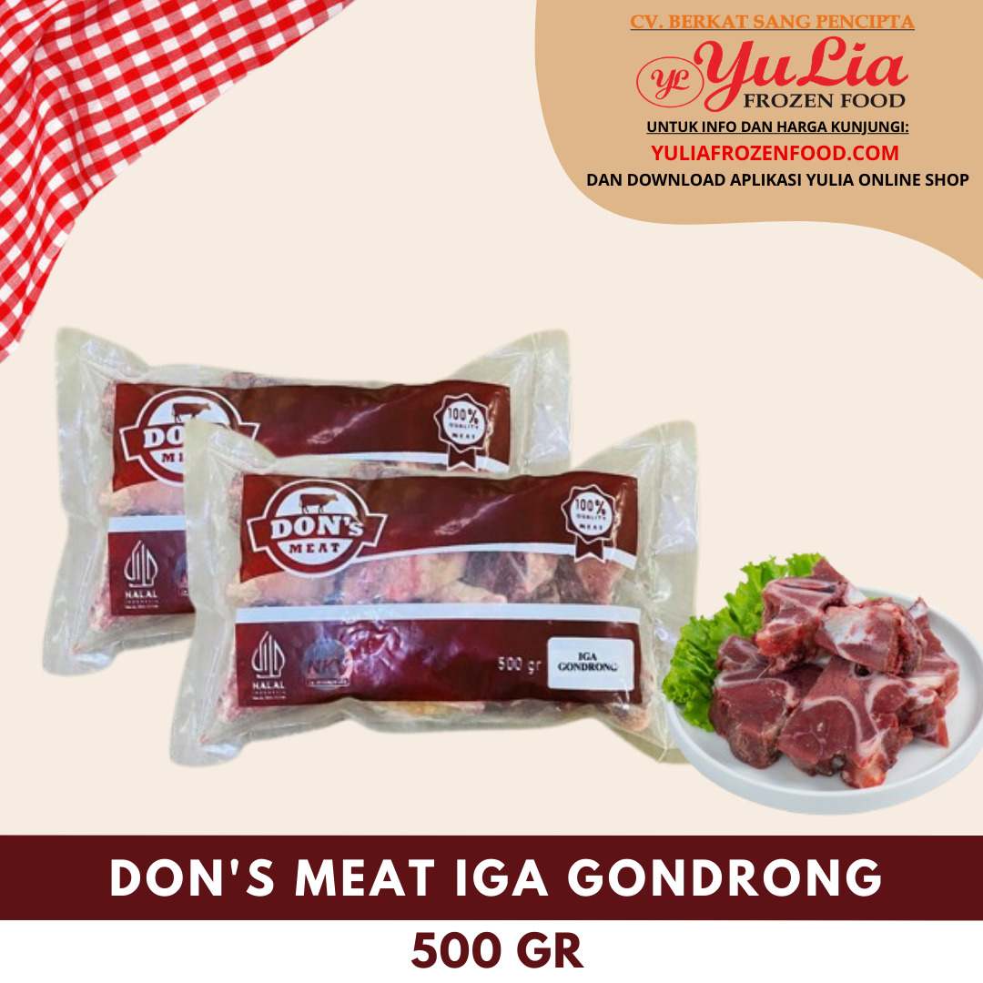 DON'S MEAT IGA GONDRONG 500 GR (10)