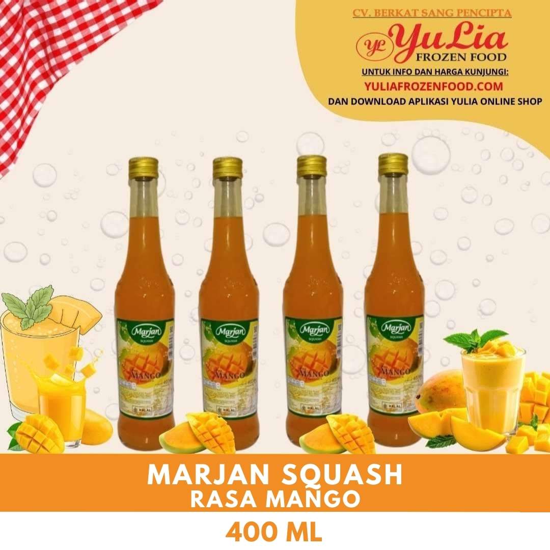 MARJAN SQUASH RASA MANGO 400 ML (12)