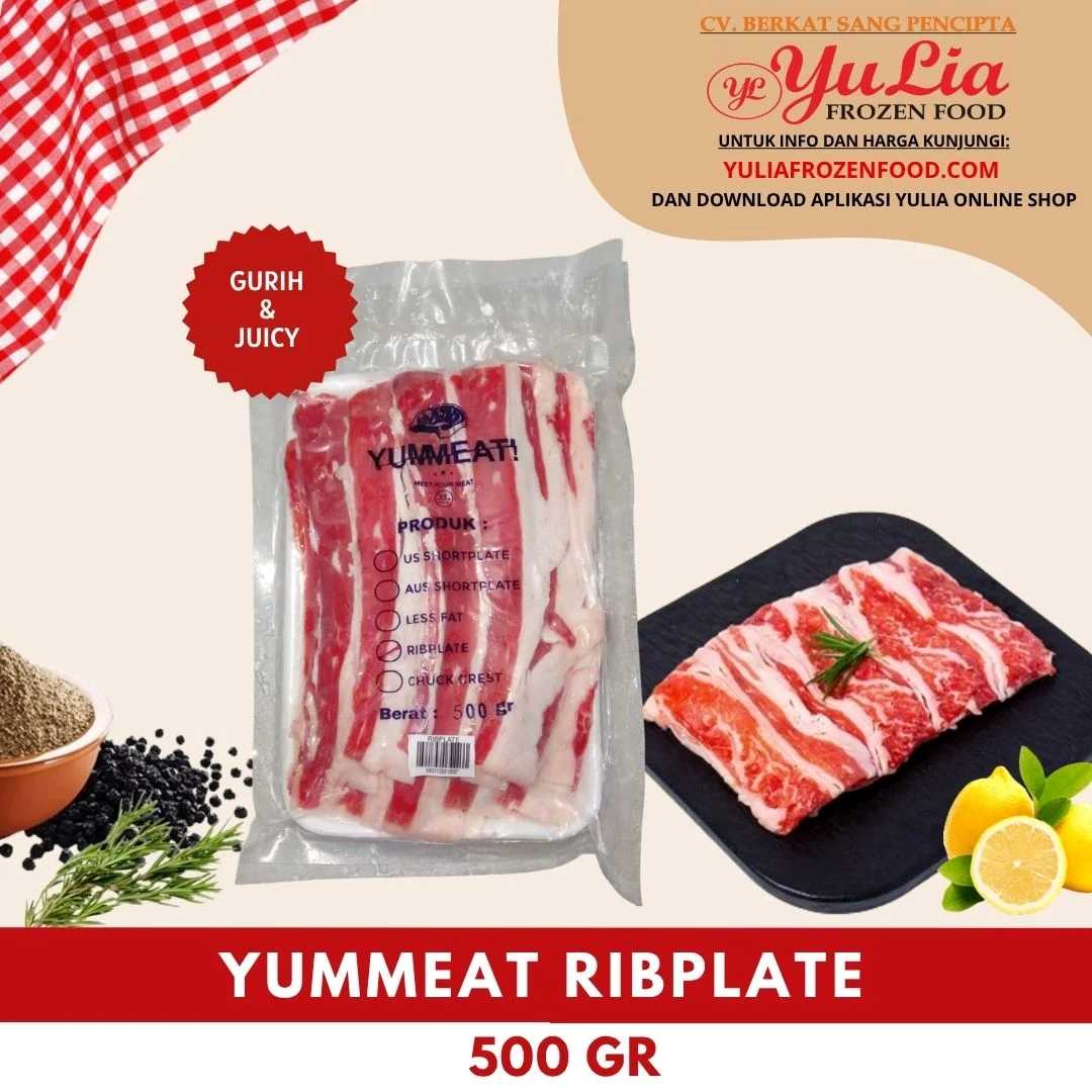 YUMMEAT RIBPLATE 500 GR (10)
