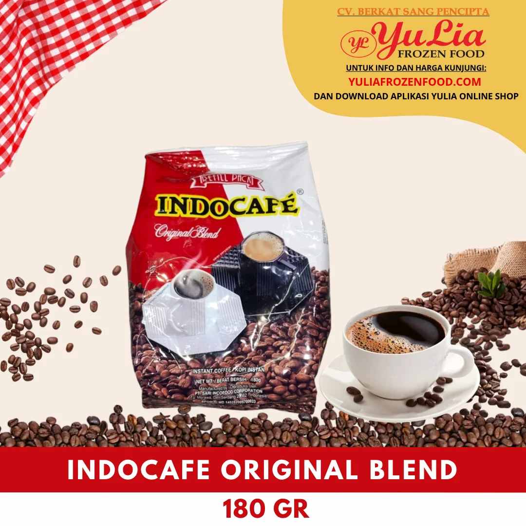 INDOCAFE ORIGINAL BLEND 180 GR (12)