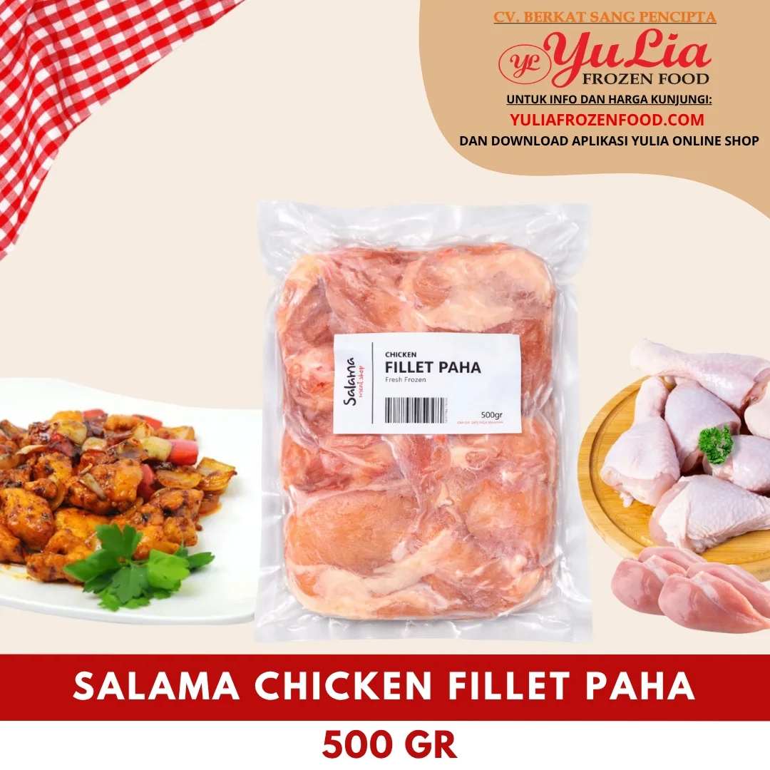 SALAMA CHICKEN FILLET PAHA 500 GR (10)