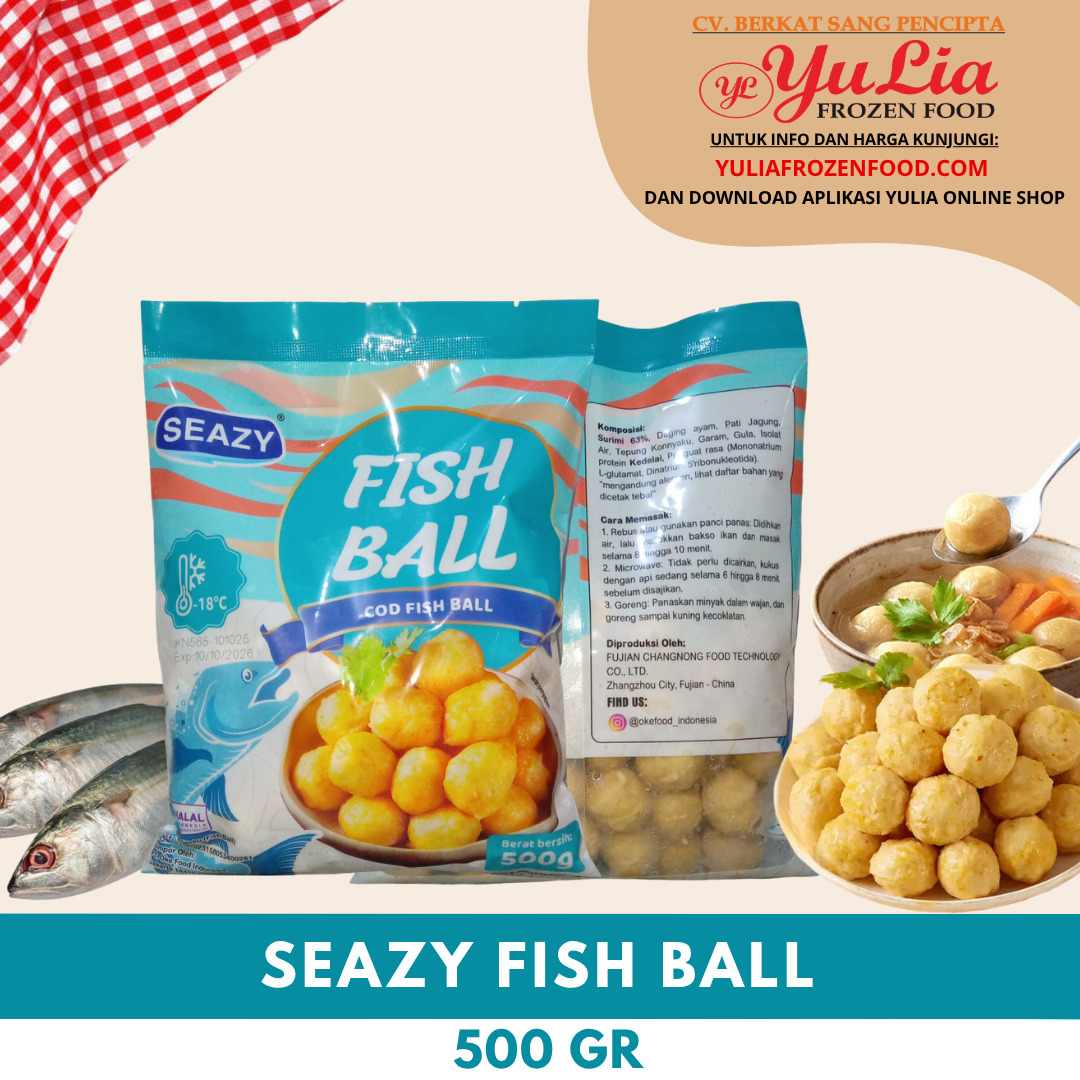 SEAZY FISH BALL 500 GR (20)