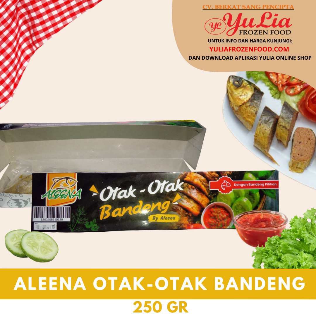 ALEENA OTAK-OTAK BANDENG 250 GR (10)