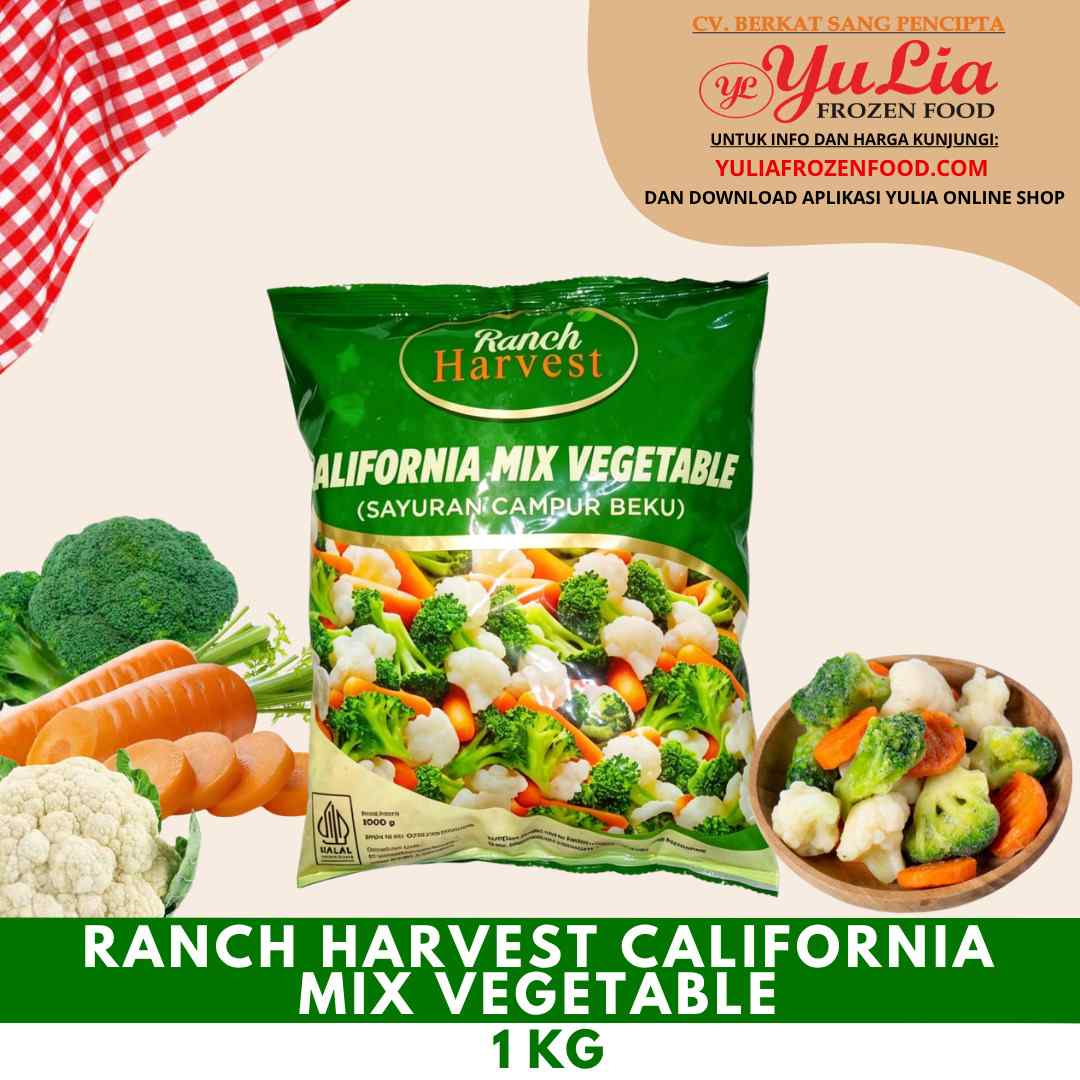 RANCH HARVEST CALIFORNIA MIX VEGETABLE 1 KG (10)