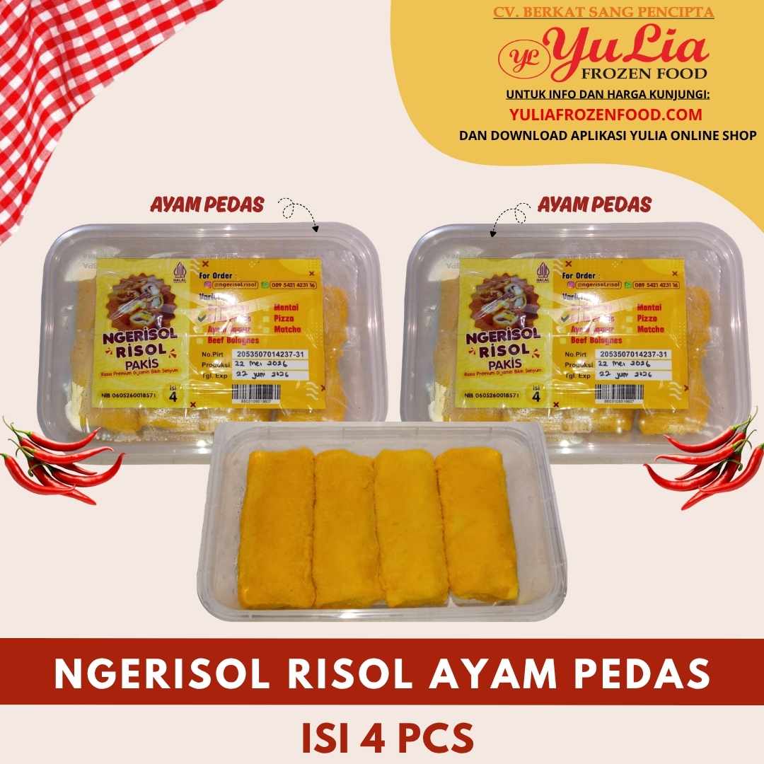 NGERISOL RISOL AYAM PEDAS ISI 4 PCS (10)