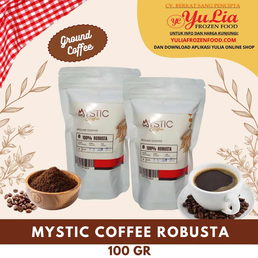 MYSTIC COFFEE ROBUSTA 100 GR (20)