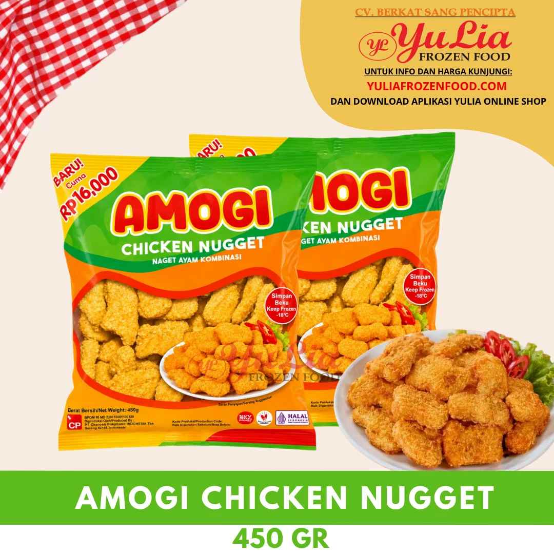 AMOGI CHICKEN NUGGET 450 GR (12)