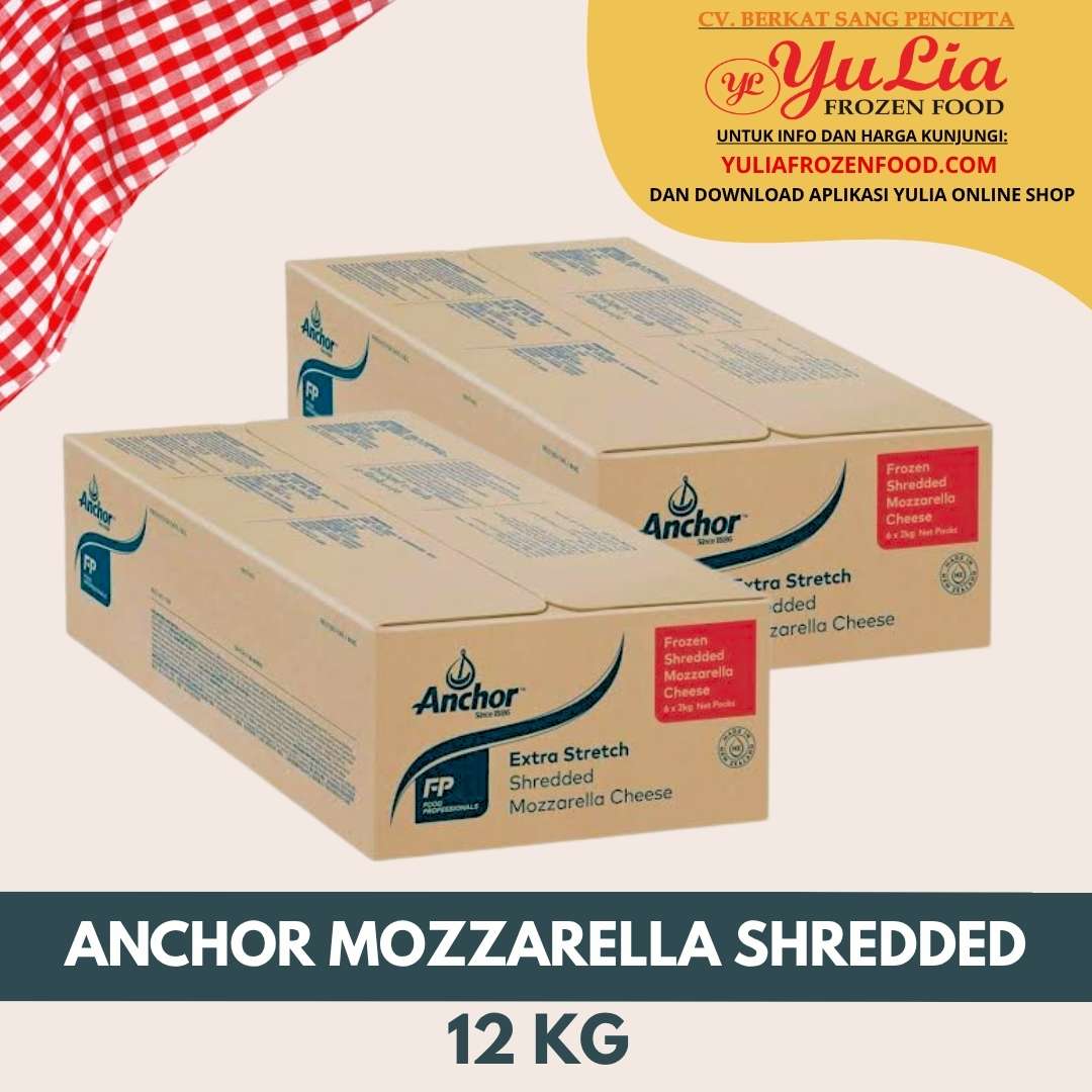 ANCHOR MOZZARELLA SHREDDED 12 KG (1)