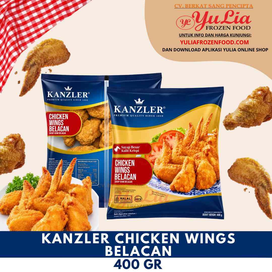 KANZLER CHICKEN WINGS BELACAN 400 GR (20)