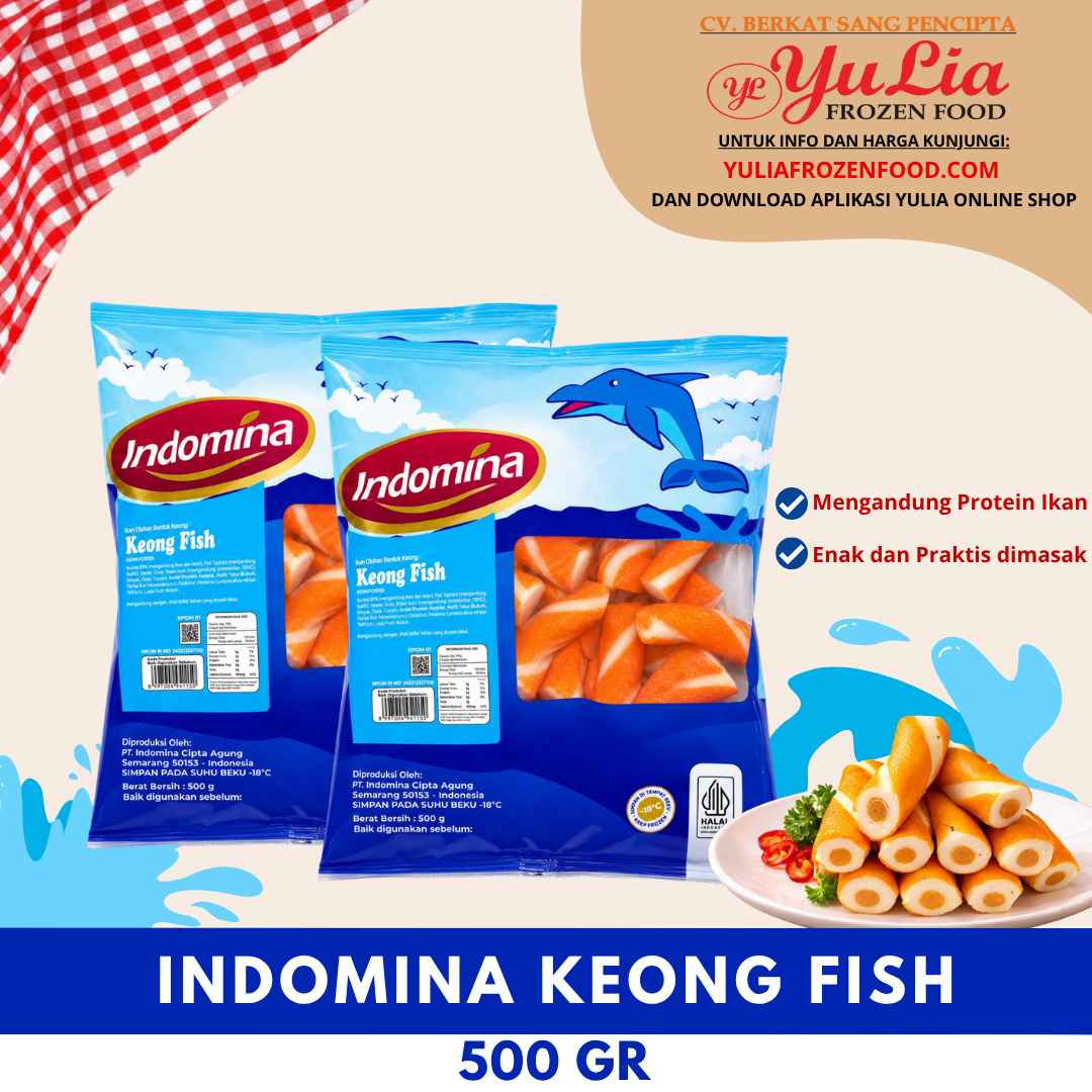 INDOMINA KEONG FISH 500 GR (20)