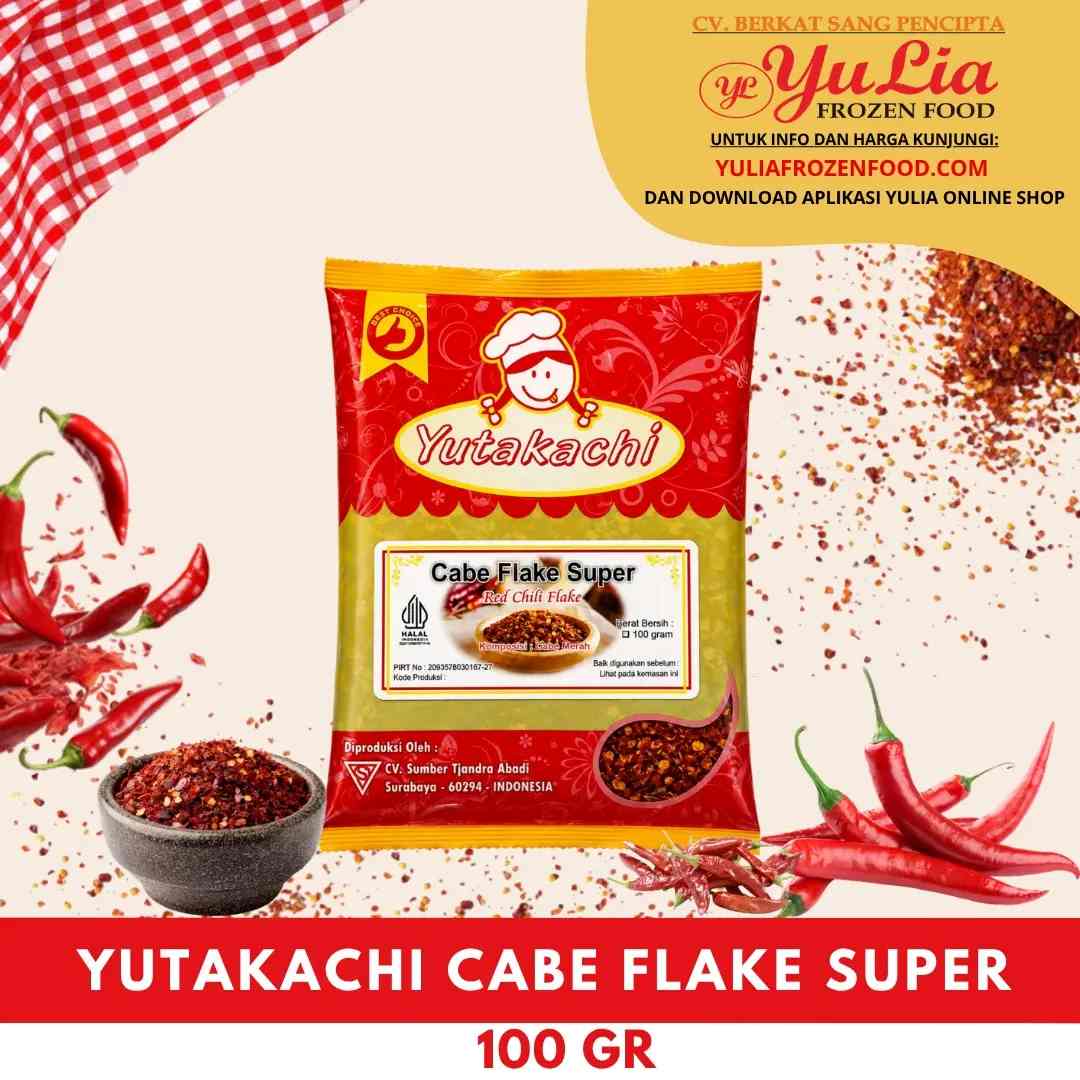 YUTAKACHI CABE FLAKE SUPER 100 GR (10)