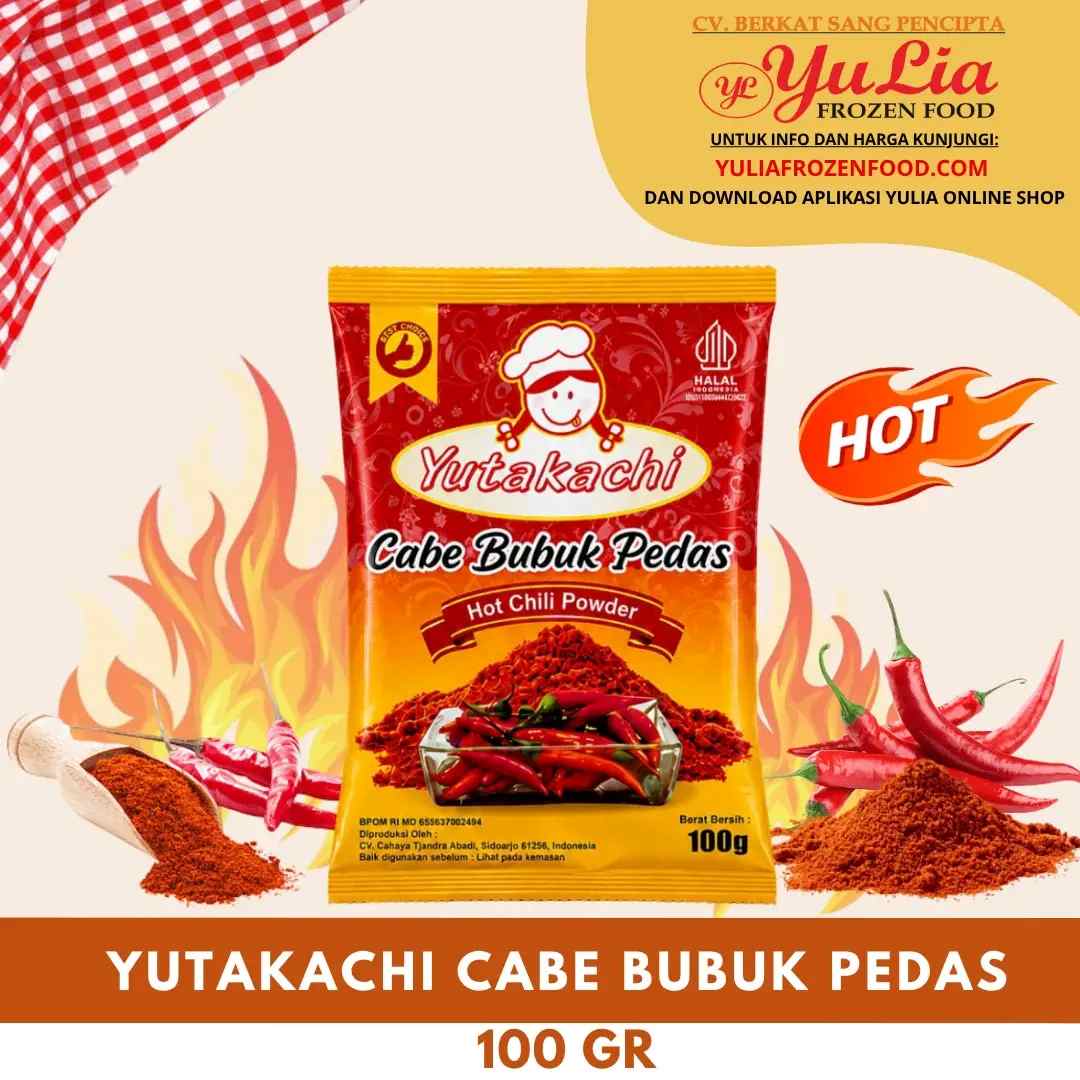 YUTAKACHI CABE BUBUK PEDAS 100 GR (10)