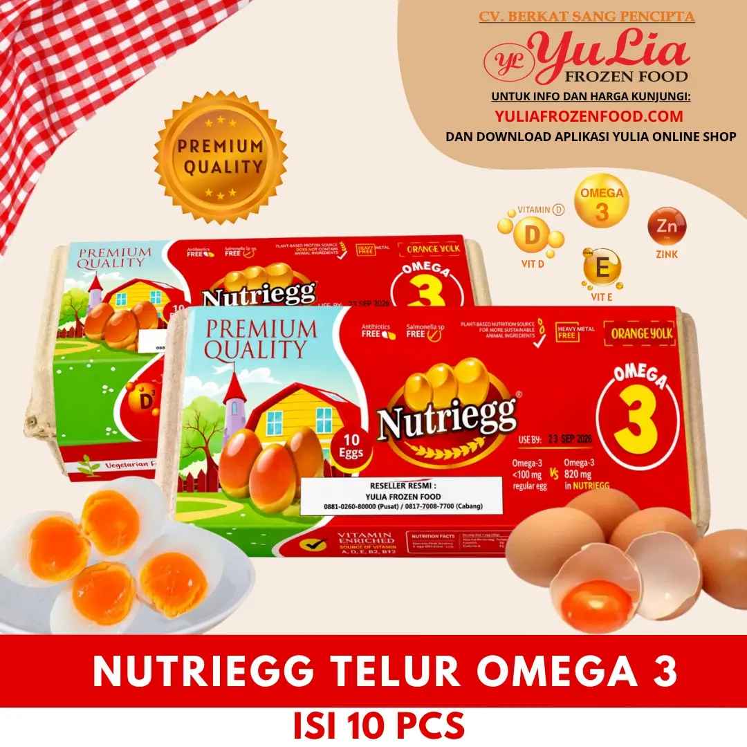 NUTRIEGG TELUR OMEGA 3 ISI 10 PCS (12)