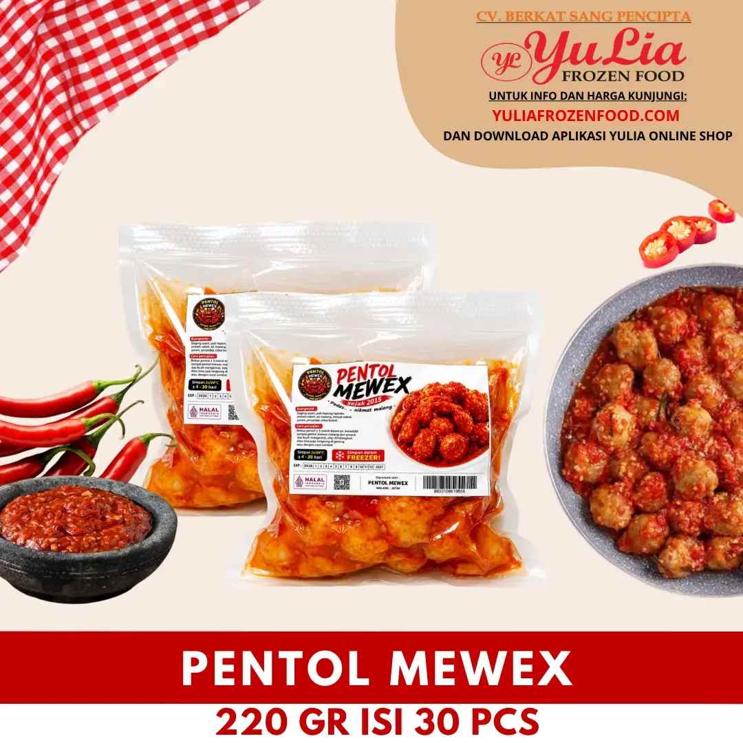PENTOL MEWEX 220 GR ISI 30 PCS (10)