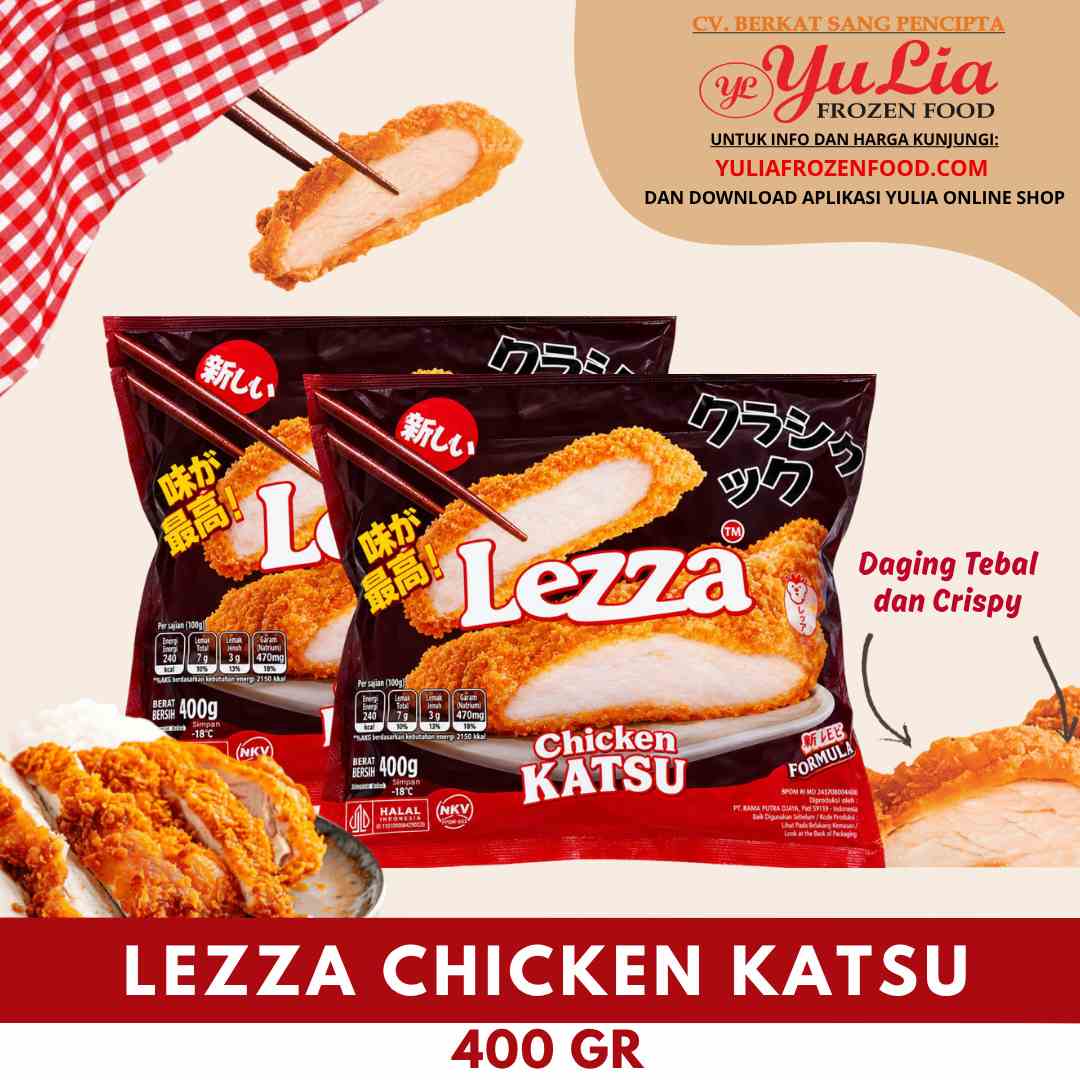 LEZZA CHICKEN KATSU 400 GR (12)