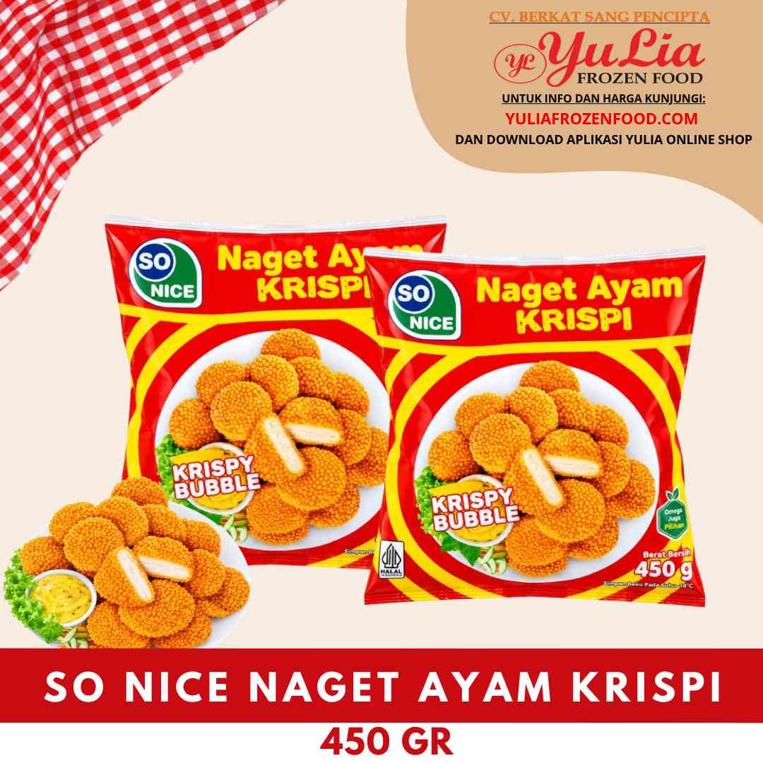 SO NICE NAGET AYAM KRISPI 450 GR (12)